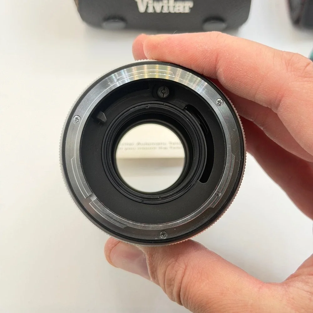 Vivitar Automatic Extension Tube & Soligor 2X Tele Converter for Canon FD Mount